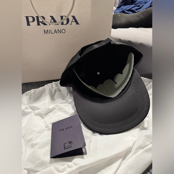 Prada Re-Nylon Baseball Cap - Picture 6 of 6